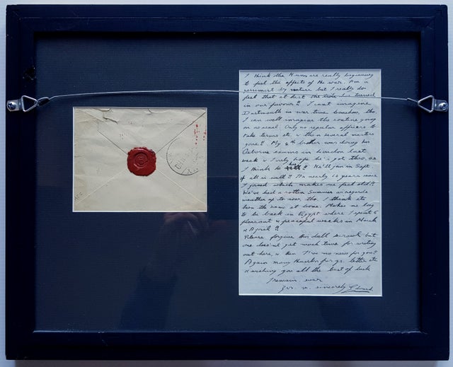 Edward VIII, A fine series of 45 autograph letters signed, as Prince of  Wales, to Sir Campbell Tate, 1912-1918, The Coronation Sale, 2023